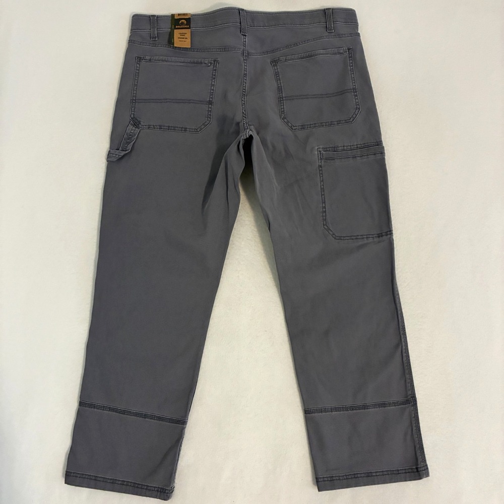 NWT Brahma Canvas Carpenter Pants Mens 40x30 Straight Leg Comfort Waist Work‎
